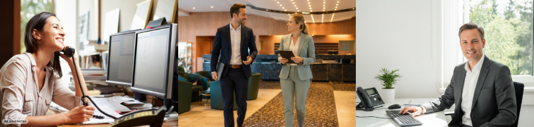 Headerbild: Hotelteam bei der Arbeit
